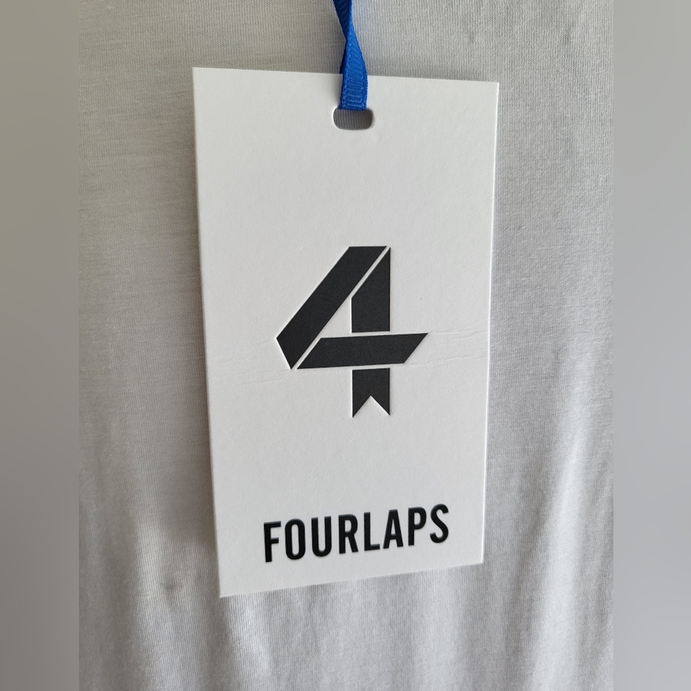 NWT FourLaps Pride Athletic Cropped Curve Tank Top Muscle Tee size S - Picture 7 of 7